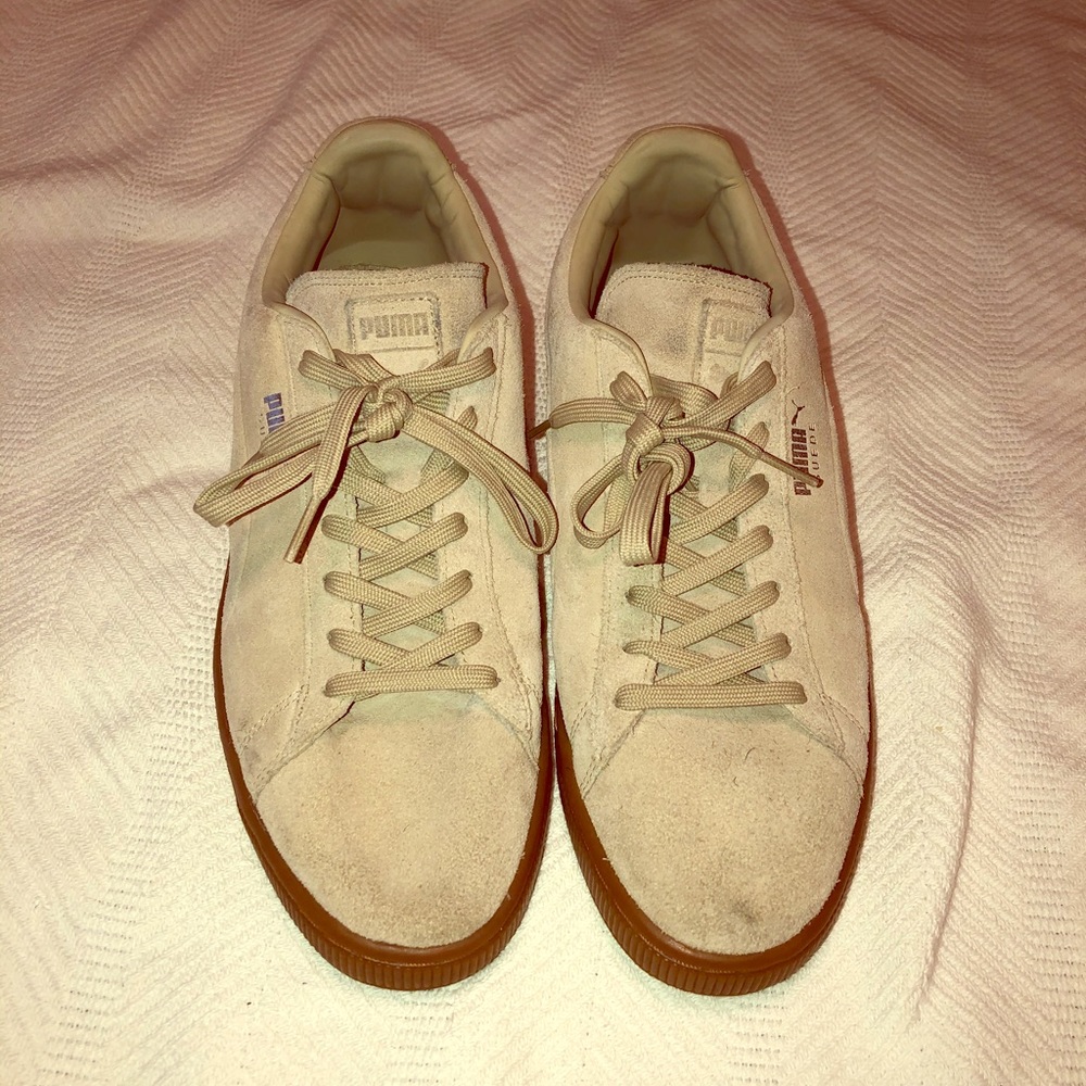 Puma suede shoes